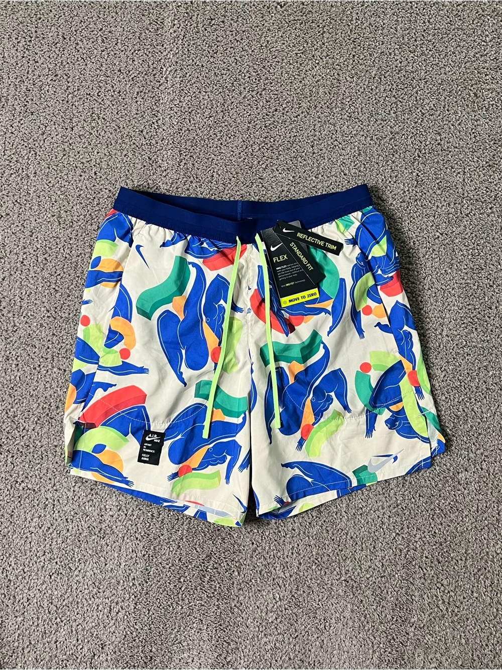 Nike Flex Stride 7" A.I.R. Kelly Anna London Running Shorts Men's Size Small